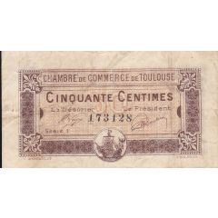 50 Centimes - Chambre de Commerce de Toulouse