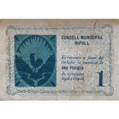 1 Peseta Ripoll