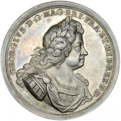 Medal - George I Entry into London, silver