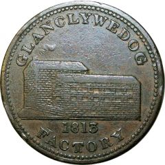 1 Penny Montgomeryshire - Glanclywedog Factory