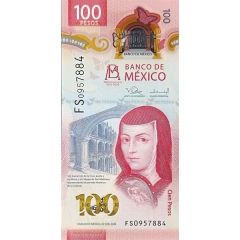 100 Pesos 100th Anniversary of the Bank of Mexico