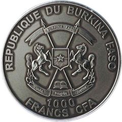 1000 Francs CFA Saint John Paul II Death