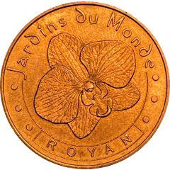 Tourist token - Monnaie de Paris - Royan - Jardins du monde