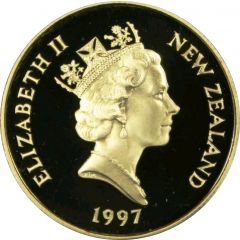 10 Dollars - Elizabeth II 3rd Portrait, Gabriel`s Gully, Gold Proof
