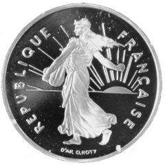 5 Francs PROOF Last Franc