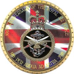 Medal - Royal Air Force 100th Anniversary, V1