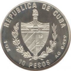 10 Pesos Volleyball, Piedfort