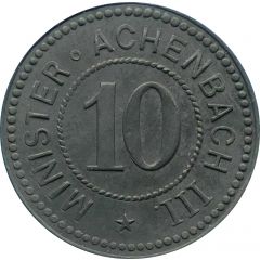 10 Pfennig - Brambauer Minister Achenbach III