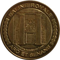 Tourist token - Monnaie de Paris - Arc-et-Senans - Saline Royale