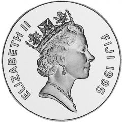 10 Dollars - Elizabeth II - Silver Jubilee of Independence