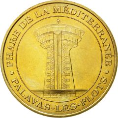 Monnaie de Paris Tourist Token - Palavas-les-Flots Phare de la Méditerranée