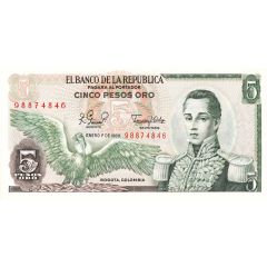 5 Pesos Oro