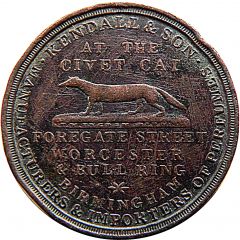Token - Civet cat