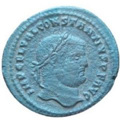 Follis - Constantius I GENIO POPVLI ROMANI, Cyzicus