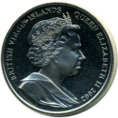 1 Dollar - Elizabeth II Queen Mother`s coffin