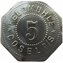 5 Pfennig - Cosel Feldmühle