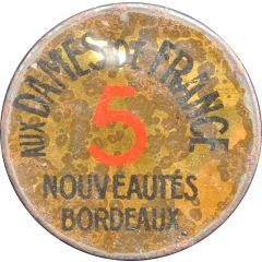 5 Centimes - Aux dames de France