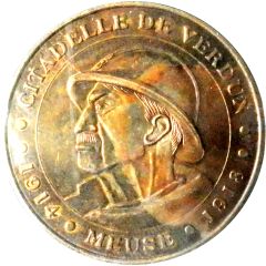 Monnaie de Paris Tourist Token - Citadelle de Verdun
