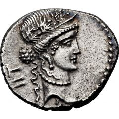 Denarius - Julius Caesar CAESAR, Trophy