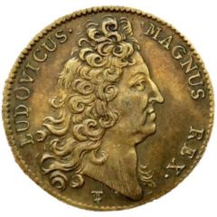 Jeton - Louis XIV - Amphitrite, Galères royales - Aquilonum Despicit Iras