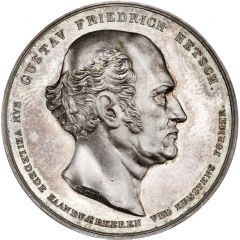 Medal - Gustav Hetsch career anniversaries