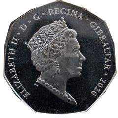 50 Pence - Elizabeth II Skywalk