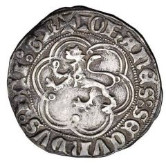 1/2 Real - Juan II Burgos