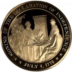 Medal - History of the United States Signing of the Declaration of Independence