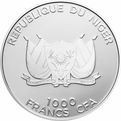 1000 Francs Hippopotamus