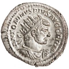 Antoninianus - Caracalla P M TR P XVIII COS IIII P P, Pluto
