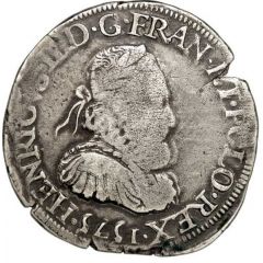 Teston with milled collar - Henry III 3rd type