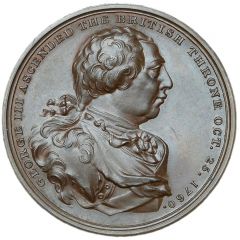 Medal - George III Death, T. Wyon, bronze