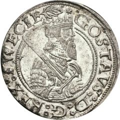 1/2 Mark - Gustav Vasa Bust type IV