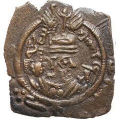 Pashiz / Fals - Unknown Khusraw II type - Arab-Sasanian
