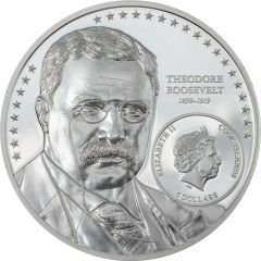 5 Dollars - Elizabeth II Colonel Roosevelt