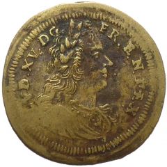 Counter Token - Louis XV Johann Jacob Dietzel