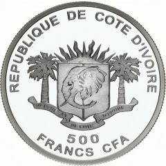 500 Francs CFA Temple of Artemis