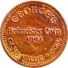 0.001 Pence - George`s Hofmeister Coin