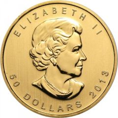 50 Dollars - Elizabeth II 4th Portrait, GML Bullion Coinage (with security leaf)