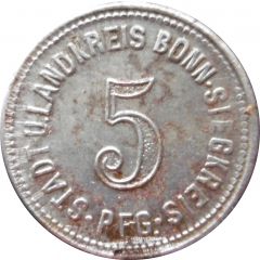 5 Pfennig - Bonn-Siegkreis
