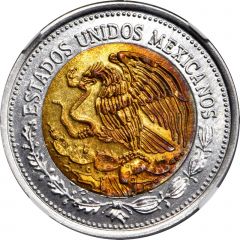 100 Pesos Pattern, Bimetallic