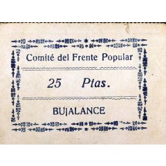 25 Pesetas Bujalance