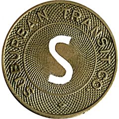1 Fare - Suburban Transit Co. Columbia, South Carolina