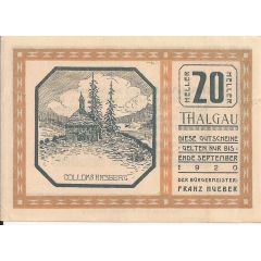20 Heller Thalgau