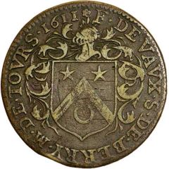 Token - François de Vaux - Maire de Tours Noblesse et Villes