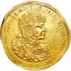 10 Ducats - Duke Frederick William III Death of Frederick William III