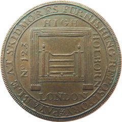 1/2 Penny Middlesex - Skidmore