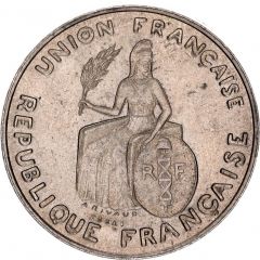 2 Francs Essai, raised design
