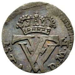 2 Pfennig - Frederick V of Denmark