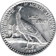 Mardi Gras Token - Jefferson city Buzzards Wild Turkey